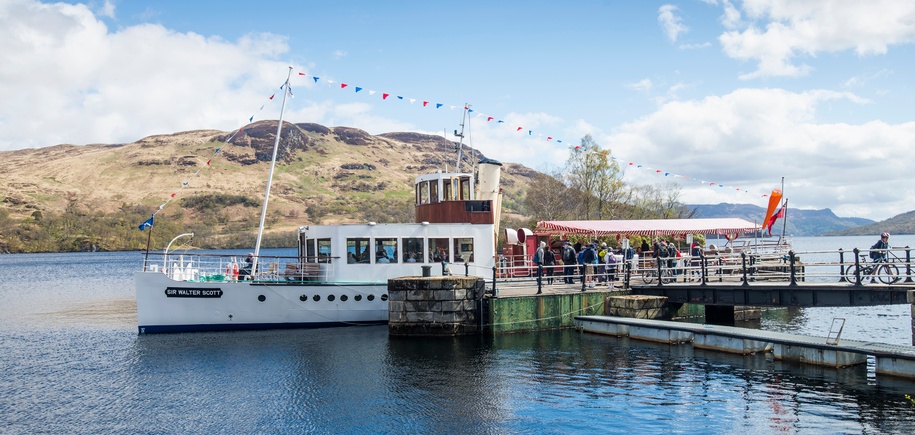 Sir Walter Scott Steamship & Callander