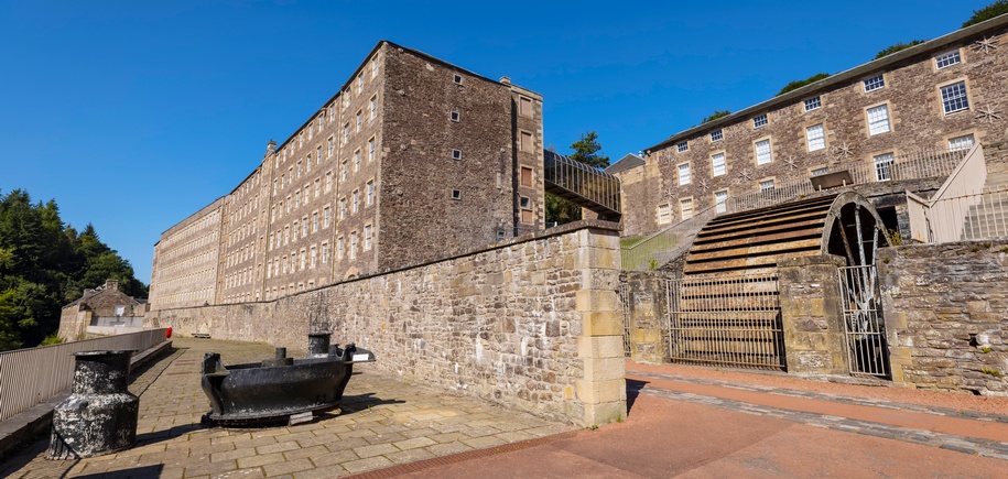 New Lanark Unesco World Heritage Site & Lunch