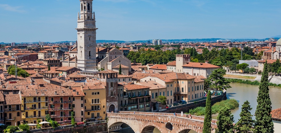 Bassano Del Grappa, Verona & Villas by Air from Edinburgh Airport